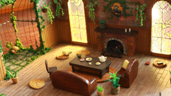 50 Days Restoration of the Hufflepuff Common Room