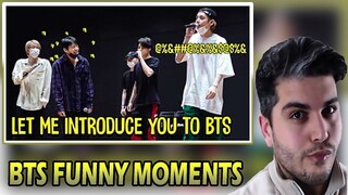 BTS Funny Moments - Try Not To Laugh Challenge REACTION | KPOP TEPKİ
