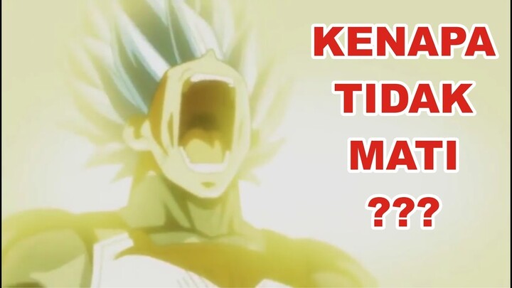 Kenapa Vegeta tidak Mati Setelah Meledakkan Diri ???