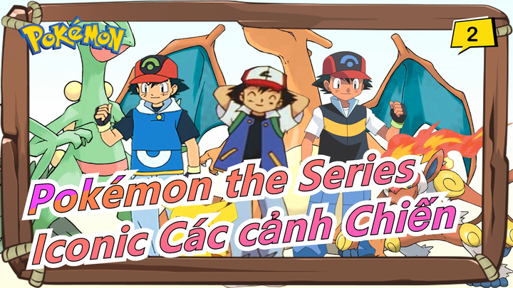 [Pokémon the Series] Các cảnh chiến Biểu tượng and Theme Songs in Comparison_2