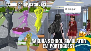 Tem como jogar em português?? - Respondendo Comentários 3# 💟 (Sakura School Simulator)