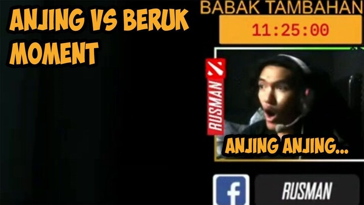 Beruk kena gocek Anying - Rusman clip