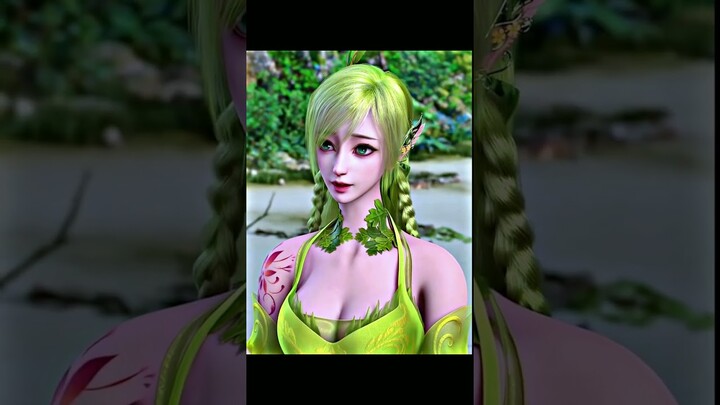 The beautiful green 💚 elf is so cute 🥰 the land of  miracles #shorts #shortvideo #viral