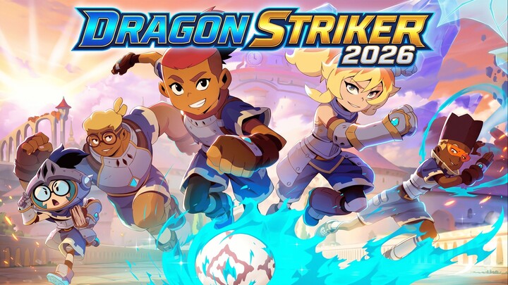 #KompetisiKreasiUnggahan6 DRAGON STRIKER 🐉⚽ Ketika Sepak Bola Jadi Pertarungan Epik!
