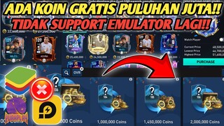 KAYA MENDADAK!! DAPAT KOIN GRATIS SAMPAI PULUHAN JUTA!! FIFA MOBILE TIDAK SUPPORT EMULATOR LAGI?!!