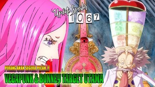 UPDATE SPOILER OP 1067 - BONNEY & VEGAPUNK JADI TARGET UTAMA WG!! ROBOT KUNO MENYERANG REDLINE!!