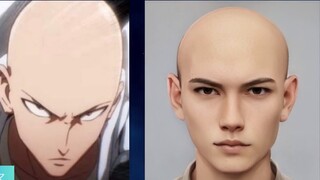 What does Saitama look like in real life? One Punch Man | ONE PUNCH MAN AI simulates a real person
