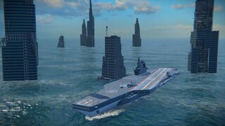 Modern Warships: Upcoming new map LOST CITY.