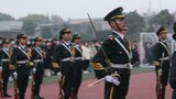 [Remix]Pengawal Bendera Nasional Universitas Yangtze yang gagah