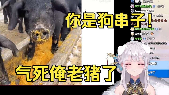 看顶级串子论证梨安是野猪🤣树脂全开气的牙痒痒🤬