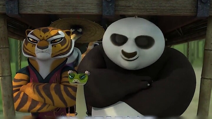 Kung Fu Panda: Truyền thuyết vô song, Tạo tác Kung Fu Phantom Crystal Ball, Po bị đâm xuyên qua và k