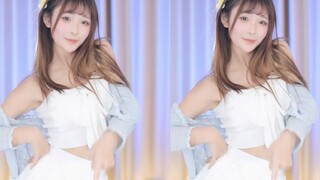 【鱼子酱】《FOREVER 1》白色常服套装 直播跳舞录屏
