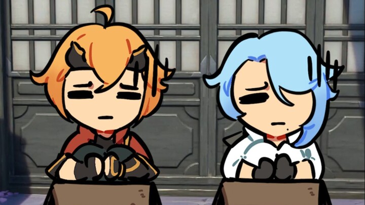 [Untuk Pemula] Ayato: Pengelana, tahun ini boleh nggak aku ke rumah kalian buat Tahun Baru Imlek?