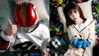 [Kamen Rider] Saya telah menunggu sabuk Nadeshiko selama setengah tahun, dan saya mengambil video si