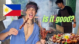 Trying FILIPINO FOOD for the FIRST TIME in Siargao, Baguio and Manila