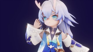 无牙仔教白露跳舞(●'◡'●)