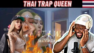 CALVIN REACTS to 🇹🇭 MADDIECA$H - "WHAT I WANT"เรื่องของกู | FIRST TIME REACTION | TRAP QUEEN