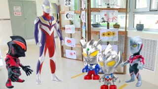 Children's Enlightenment Early Education Toy Video: Little Beria Ultraman understands that it can't 