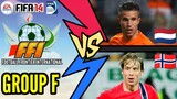 FIFA 14: FFI World Cup 2023 | Netherlands VS Norway (Group F)