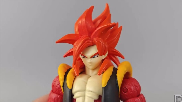 สวัสดีปีใหม่นะทุกคน~![Rendo Review]098 - Bandai Ryusei ดราก้อนบอล Series·Super Four Gogeta (dual ver