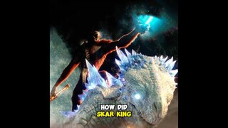How Skar King IMPRISONED the Mighty SHIMO in GODZILLA x KONG: THE NEW EMPIRE... #shorts