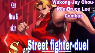 Ken-Street fighter-duel-New S skin-Wukong-Jay Chou-Ken-Bruce Lee Combat