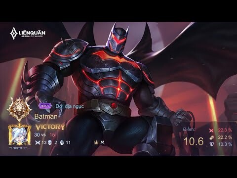 Batman Mùa 24 Trong Tay VM Gaming Mạnh Ngoài Sức Tưởng Tượng || VM Gaming 36 || Liên Quân Mobile