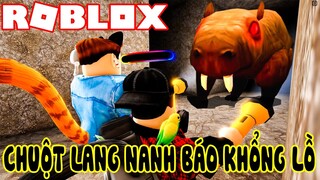 Roblox | TRỐN THOÁT KHỎI ĐỘNG CHUỘT LANG RĂNG KIẾM SIÊU TO KHỔNG LỒ | Escape the capybara