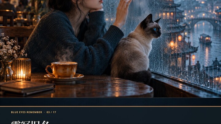 Caturday特别篇，暹罗猫咖啡馆 - 雾写旧名
