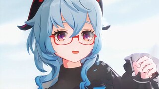 璃月小甜妹：“吃了吗？没吃吃我一拳😘”