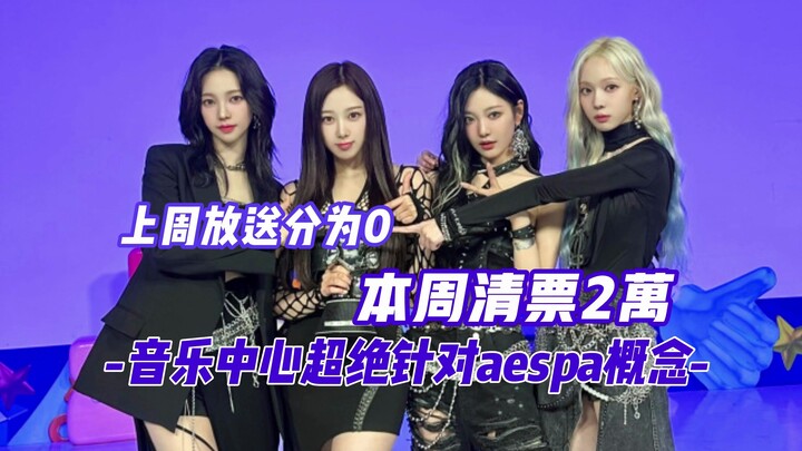 Last week’s ratings were zero; this week, 20,000 tickets were cleared, and Music Core is blatantly t