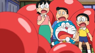 Nobita's house has become a weird house. You have to solve the puzzle to pass the level. Even Dora i