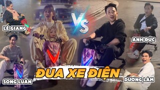 Trấn Thành Hari và dàn diễn viên NHÀ BÀ NỮ ra phố đi bộ Hồ Gươm - Hà Nội đua xe điện siêu hài!