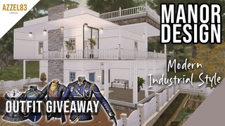 LifeAfter: Manor Design Industrial Style | OUTFIT GIVEAWAY | Tutorial + Blueprint