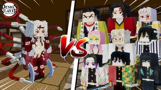 มุซัน vs เสาหลักทั้งหมด และ โยริอิจิ ใครจะชนะกันแน่? | Minecraft สังเวียนไยบะ [ตอนพิเศษ]