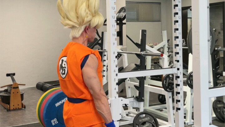 Super Match: Ajin deadlifts 200kg~