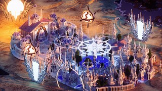 1 person, 3000 hours in MC, just to create a world!