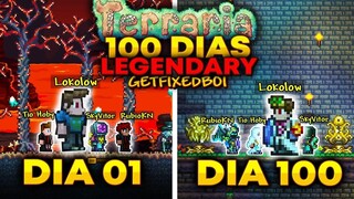 JOGUEI 100 DIAS NO TERRARIA LEGENDARY GETFIXEDBOI - O FILME--HD