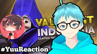 Reaction MILYHYA Valorant Indonesia Clutch 4 vs 1 #YuuReaction #VCreator