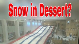 Snow in the Dessert Qatar