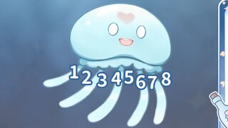[Dusk Moon] The jellyfish butt is divided into eight petals