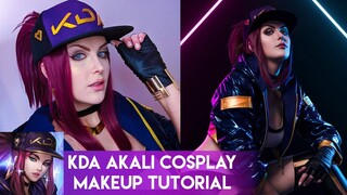 K/DA Akali - Cosplay Makeup Tutorial