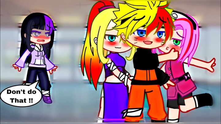 Blue + Red = Purple 💜 || Gacha meme || Naruto AU