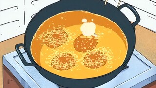[Crayon Shin-chan] Meiya uống nước cam soda để giảm cân rồi đến cửa hàng đồ chiên để mua miếng thịt 