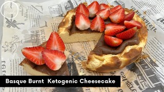 ชีสเค้กหน้าไหม้ สูตรคีโต Basque Burnt  Ketogenic Cheesecake | AnnMade