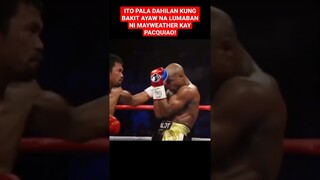 ITO PALA DAHILAN NI MAYWEATHER KUNG BAKIT AYAW NA LABANAN SI MANNY PACQUIAO!