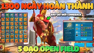 Tiếp Tục Rèn Đồ KvK Sau Chuỗi Xịt Talent Cùng Nick 1300 Ngày Có Leonidas Max Rise of Kingdoms