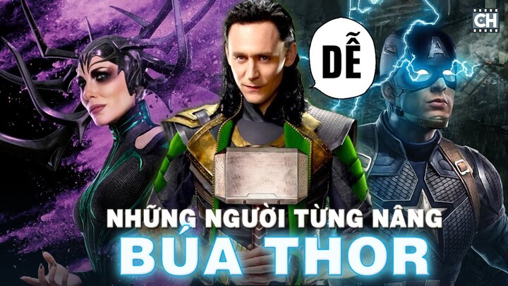 Những Siêu Anh Hùng đã cầm được Mjolnir | Phim Cực Hay