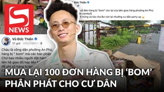 Rhymastic mua lại 100 đơn hàng bị "bom" khi đi chợ hộ và phân phát cho cư dân khu anh sống