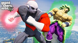 GTA 5 - Jiren VS Broly | Dragonball Super Battle !